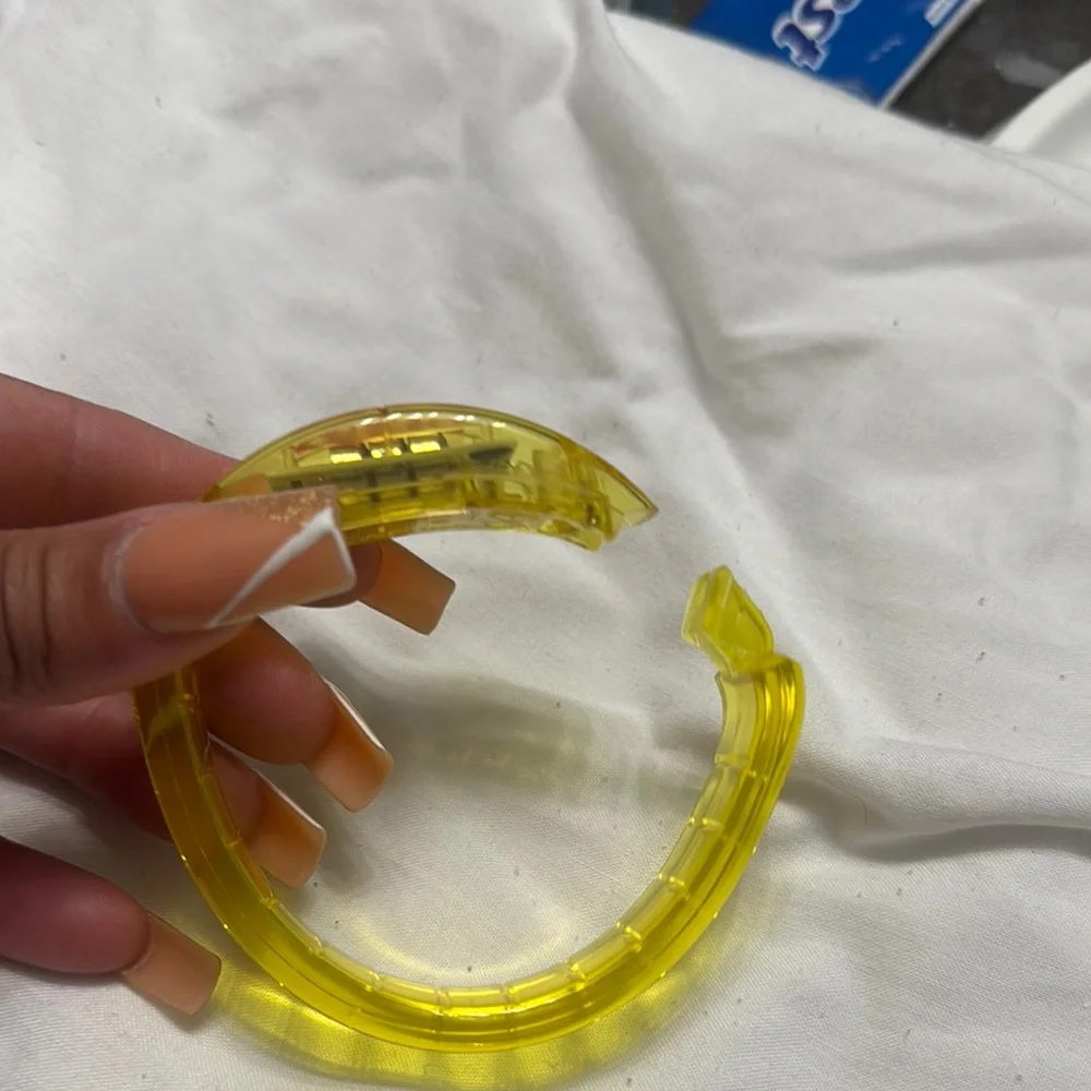 Yellow LED Wearable Wristband